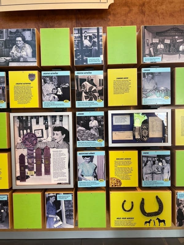 Gallery inside history and heritage center
