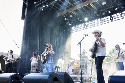 Margo Price at the 2025 Blue Ox festival in Eau Claire, Wisconsin