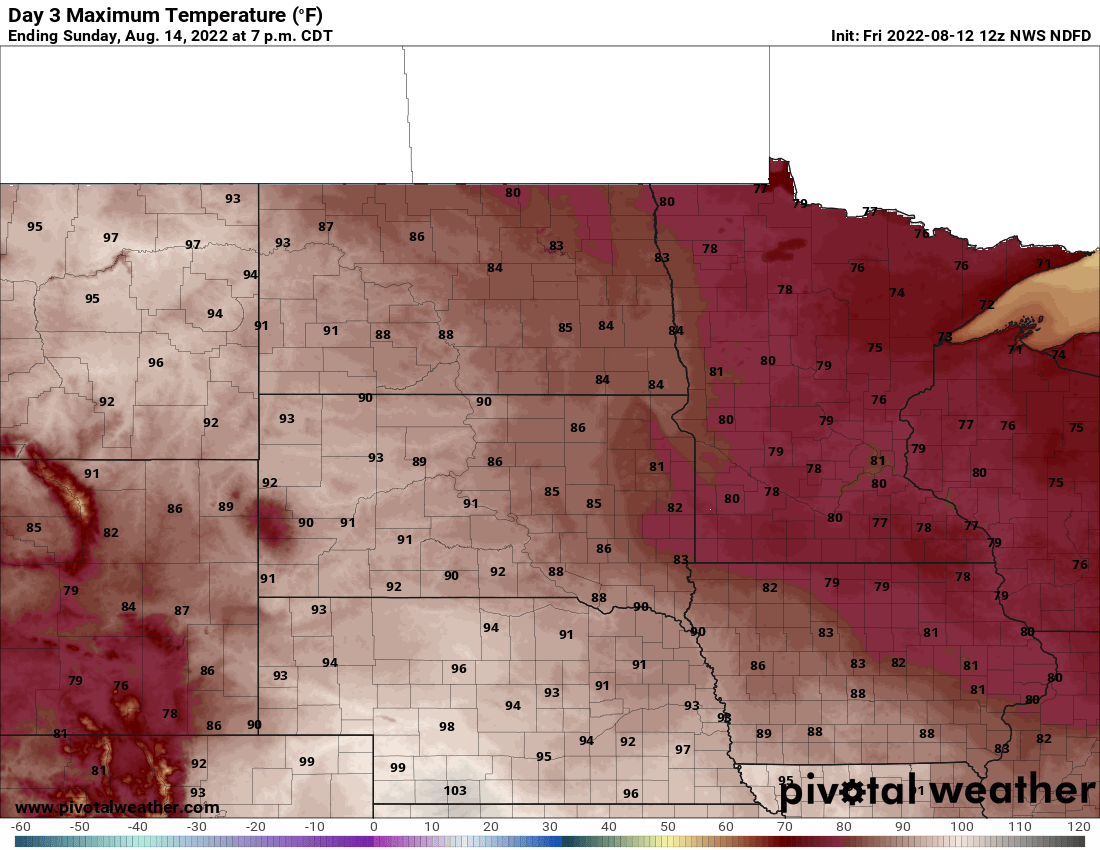sun highs 9am