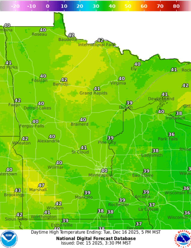 Tuesday thaw: Tracking rain and snow chances Thursday