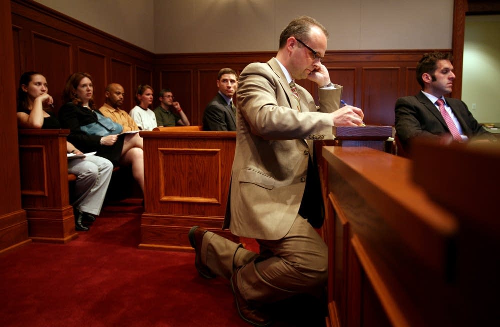 Working in court for veteran's issues