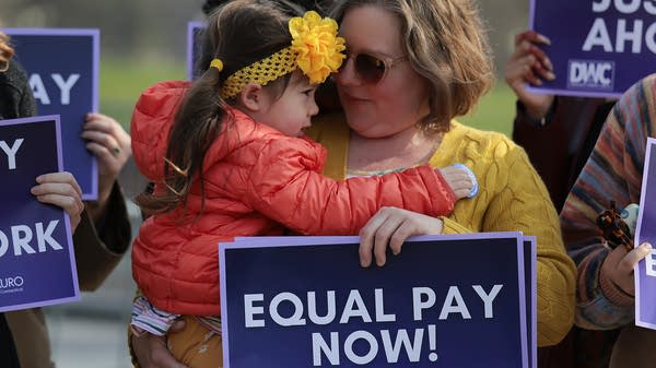 The widening gender wage gap is tied to labor productivity, the childcare sector, and the labor force participation rate.