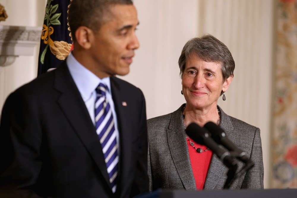 President Barack Obama, Sally Jewell