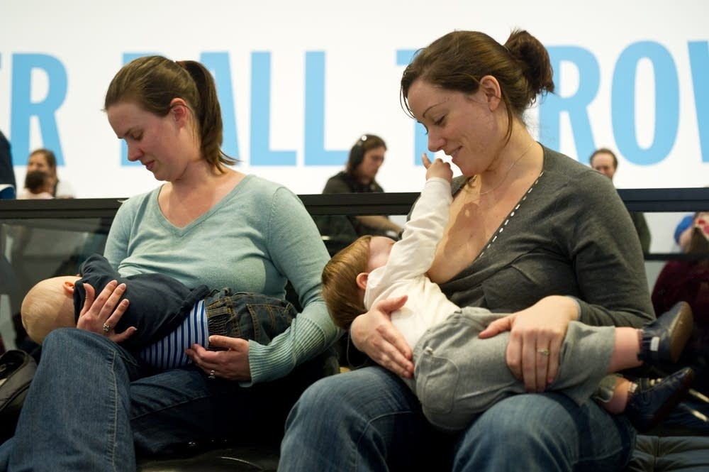 Women breastfeeding