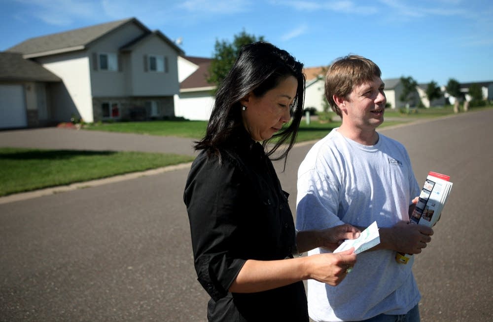 A neighborhood of foreclosures
