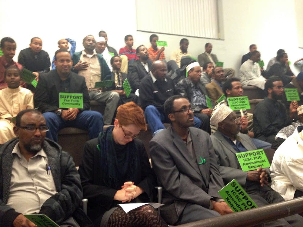 Mosque meeting
