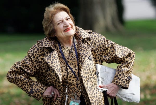 Helen Thomas, long dean of White House press, dies at 92
