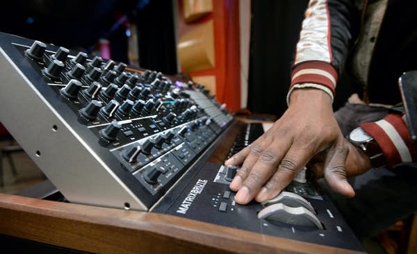 Composer Dameun Strange makes use of synthesizers for his opera.
