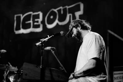 people performing on stage