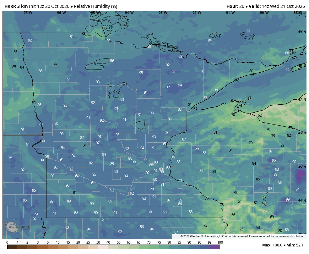 Future map of fog