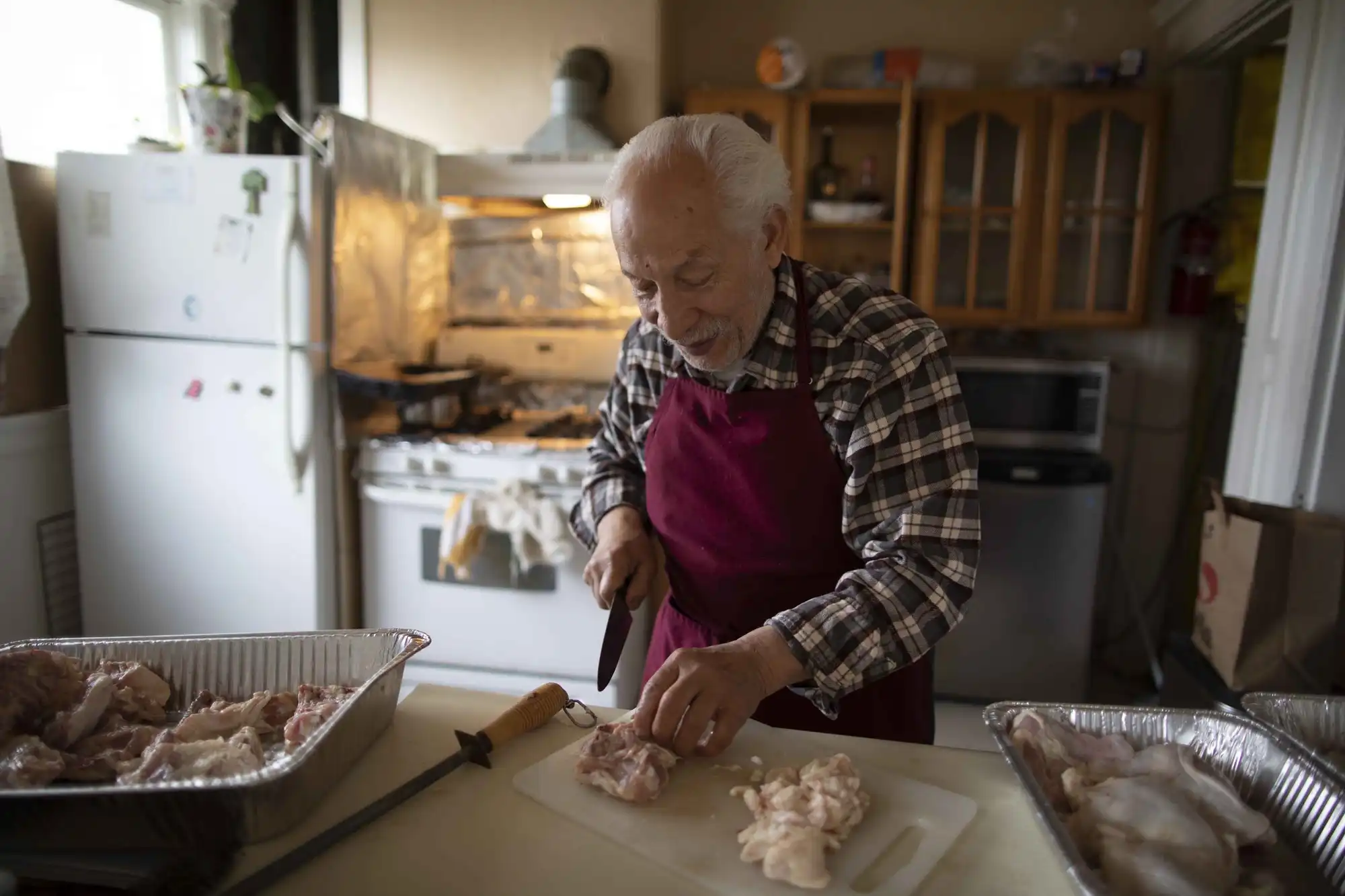 A retired chef finds a new sense of purpose