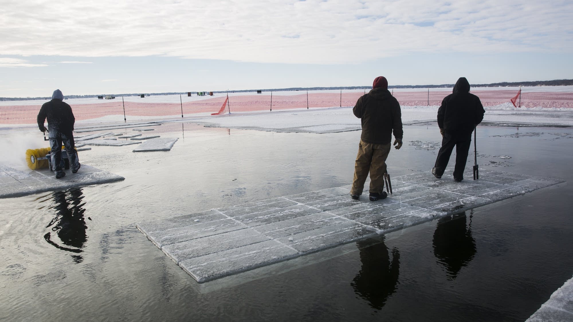 Cold weather is good news for Winter Carnival ice harvesters MPR News