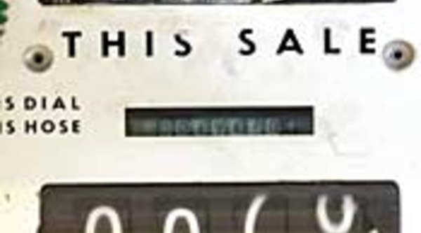 A gas pump in Berkeley, Calif.
