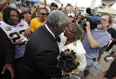 Saints wedding