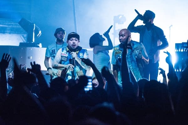 Doomtree perform at First Avenue, 2014.