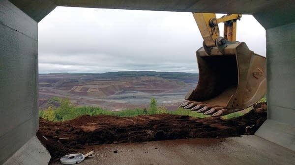 A view of the Hull Rust Mahoning Mine pit