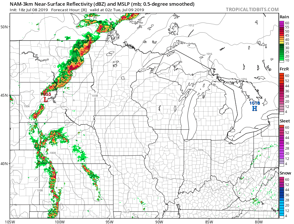 Growing storm chances Tuesday; wettest year on record in Rochester