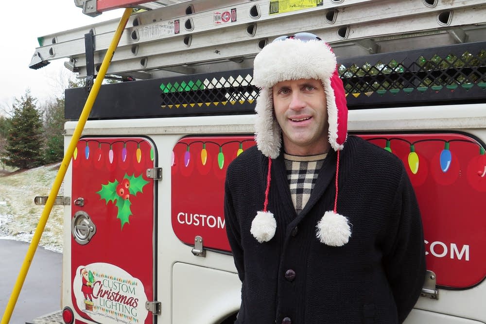 Rob Schlosser, owner of Custom Christmas Lighting