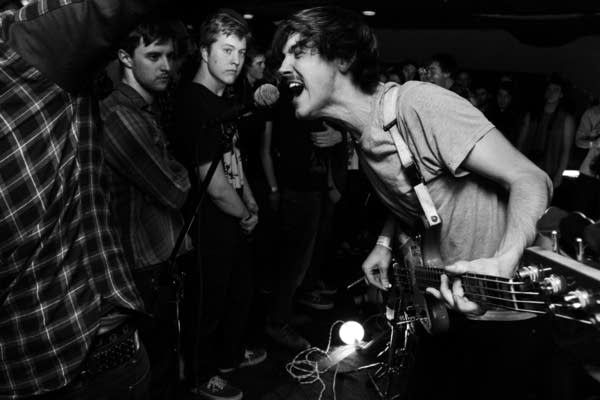 Tiny Moving Parts perform at the New Direction in January. Photo by Alissa Reynolds.