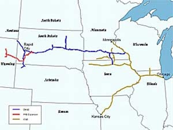 DM&E route map