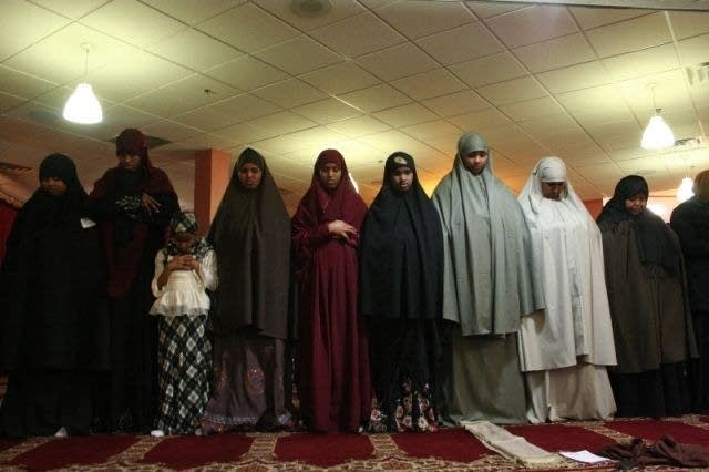 Women pray