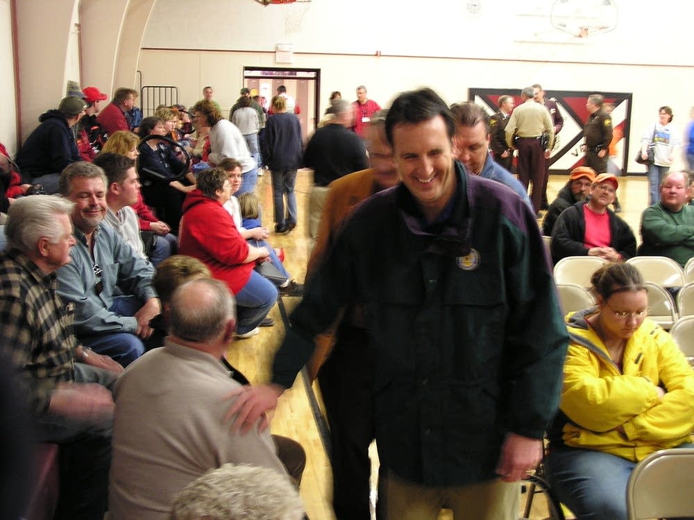 Pawlenty in Browns Valley