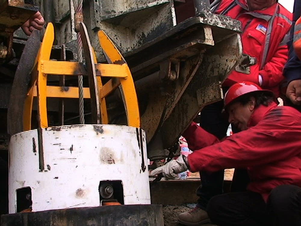 Trapped miners in Chile