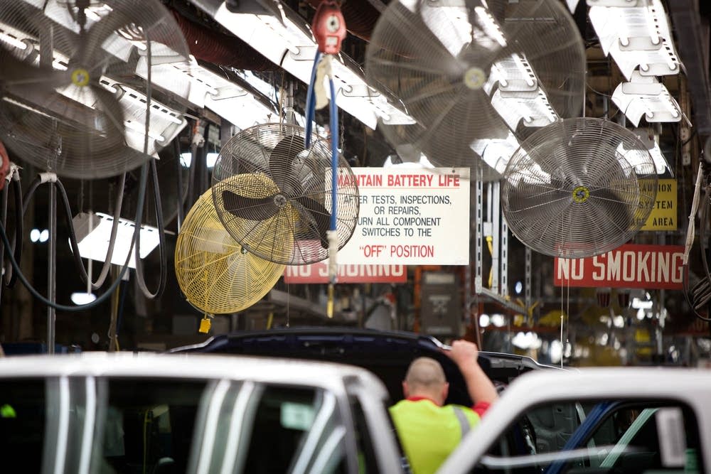Photos Final tour of the Ford plant Minnesota Public Radio News