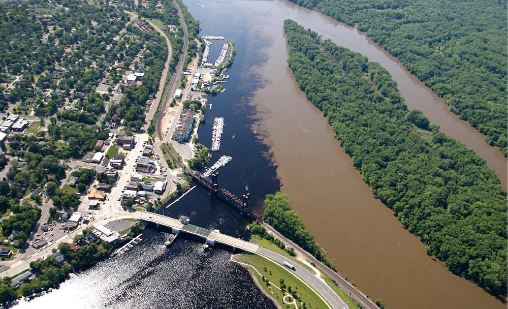 Confluence of rivers