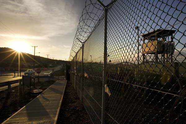 Camp Delta detention compound at Guantanamo Bay