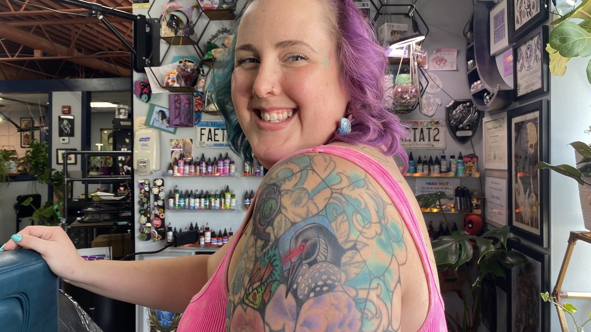 Rebel Loon tattoos as Minnesota resistance art continue to provide hope and resilience