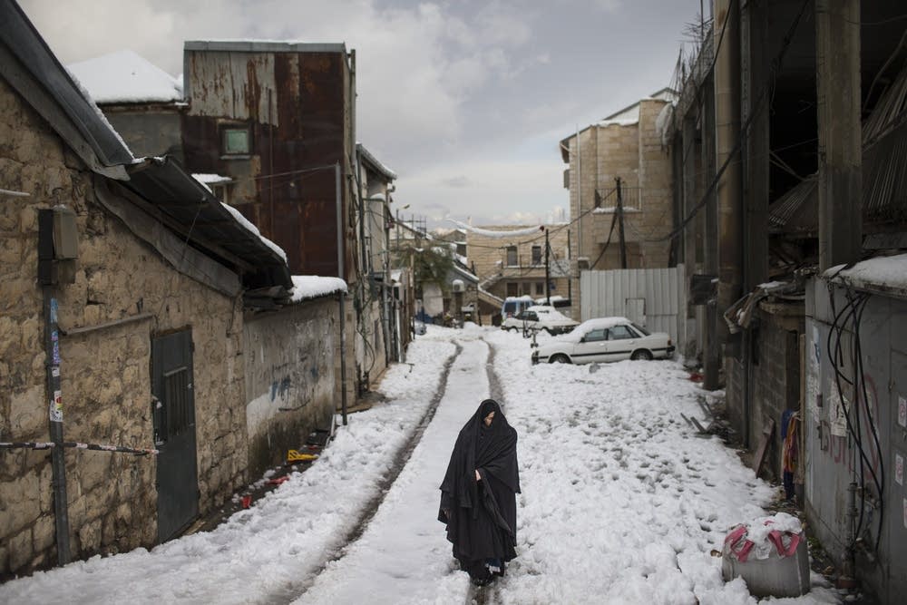 Snow Storms Continue In Israel