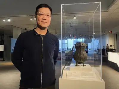 Mia restores and returns a 3,200-year-old bronze owl to public