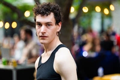 Nat Harvie posing for a photo