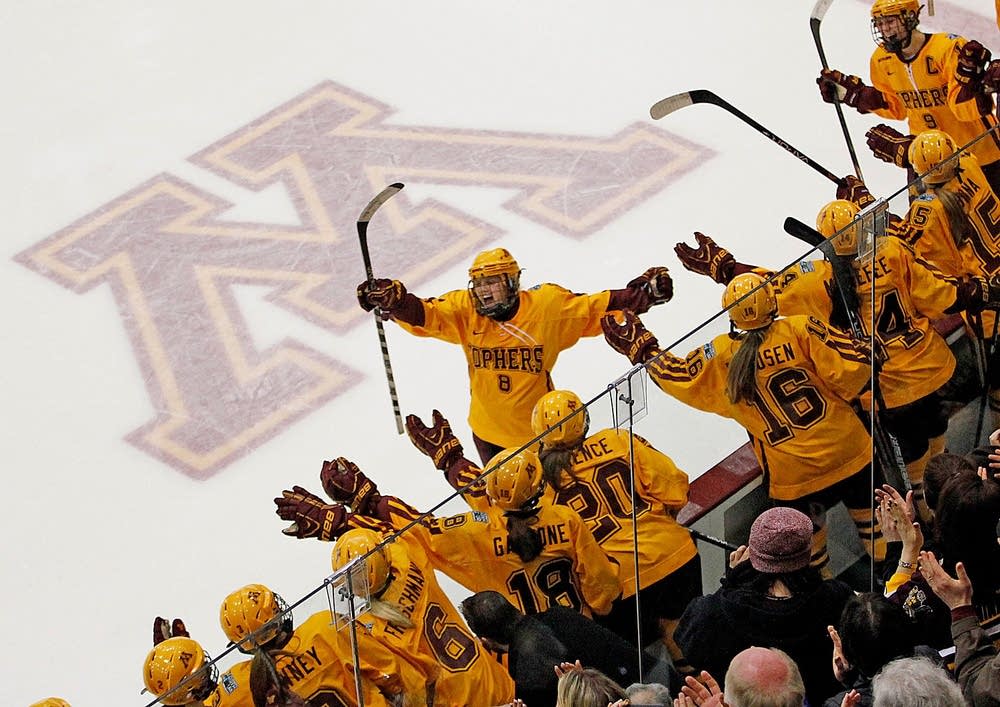 Gophers celebrate