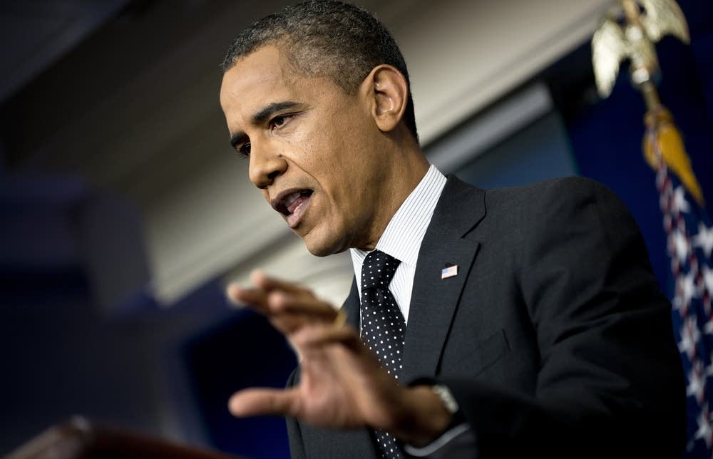 Obama at the White House