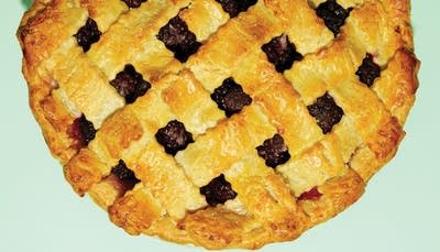 Latticed Blackberry-Lime Pie