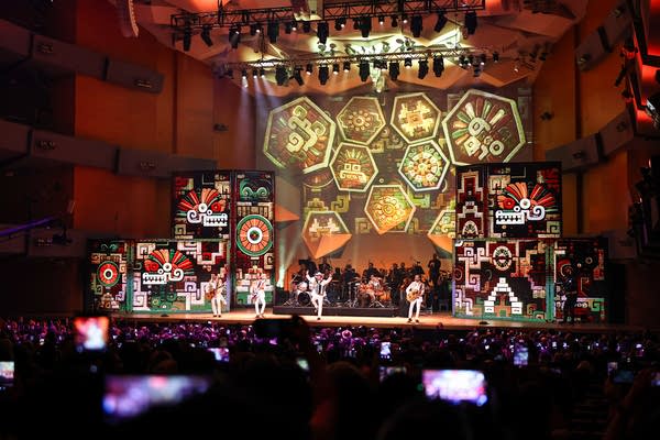 Los Tigres del Norte performs during the 39th Hispanic Heritage Awards at Orchestra Hall in Minneapolis on Thursday, September 10, 2026.