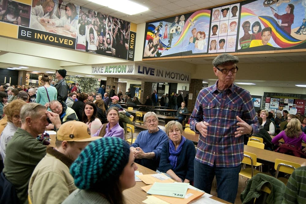 Thomas Engstrom leads the caucus.