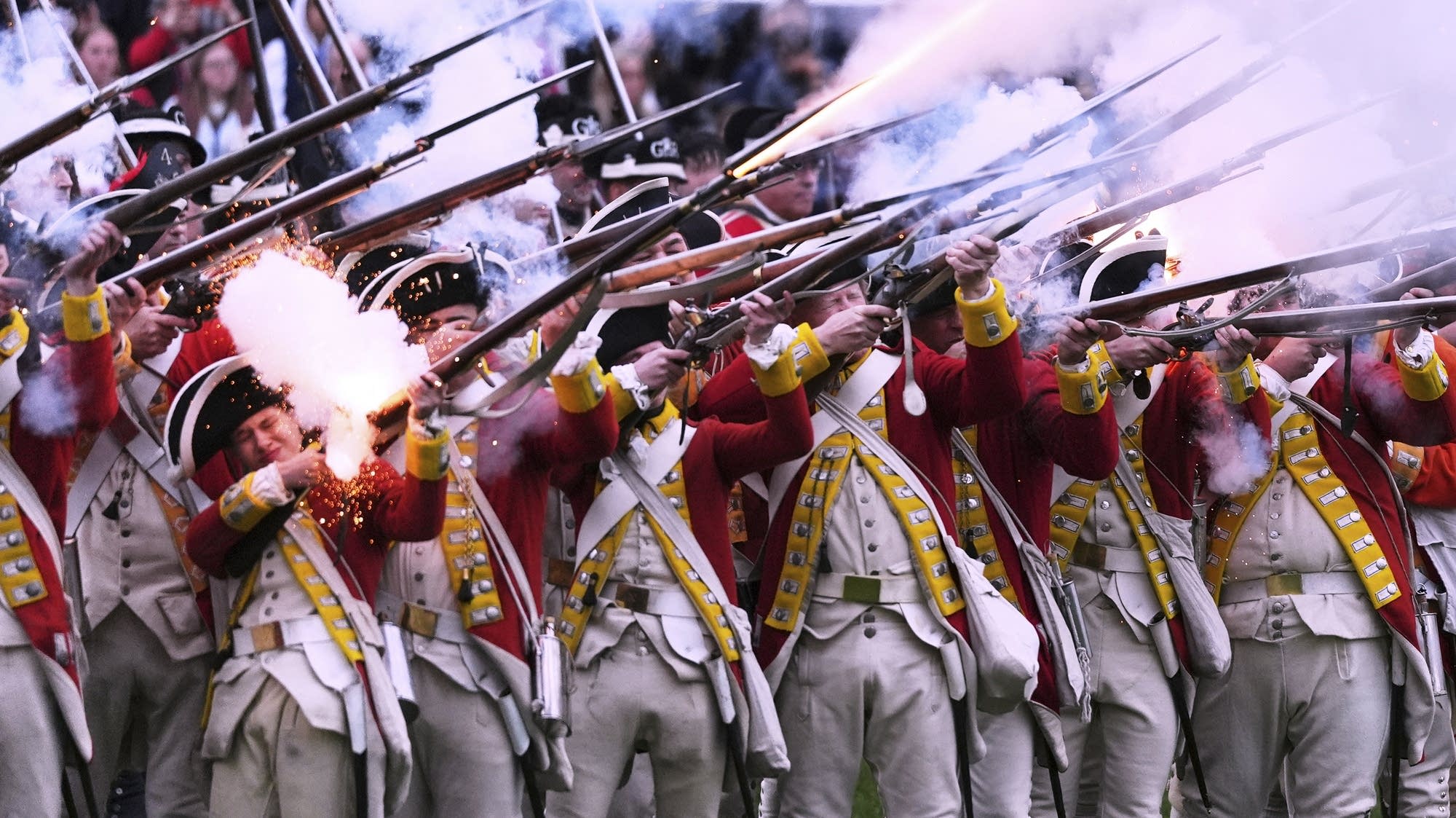 250 years after America went to war for independence, a divided nation  battles over its legacy | MPR News