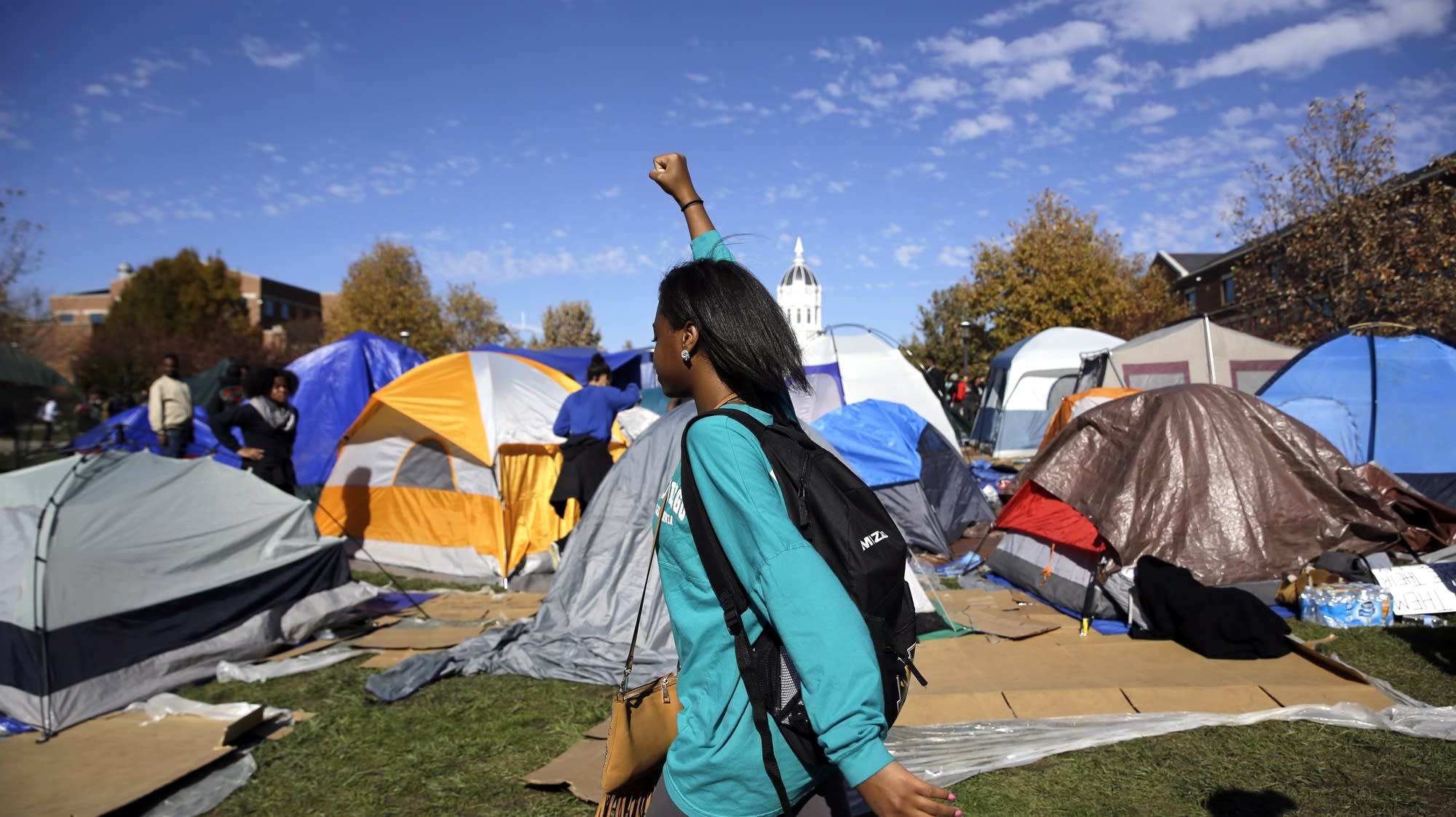 Mizzou Students Deal Blow To Racism Then 1st Amendment Mpr News