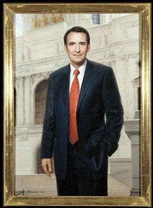 A closer look at Pawlenty’s portrait