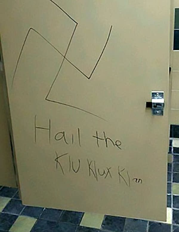 Racist, anti-Semitic graffiti found in Lakeville South High School