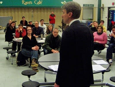 Rybak on caucus night