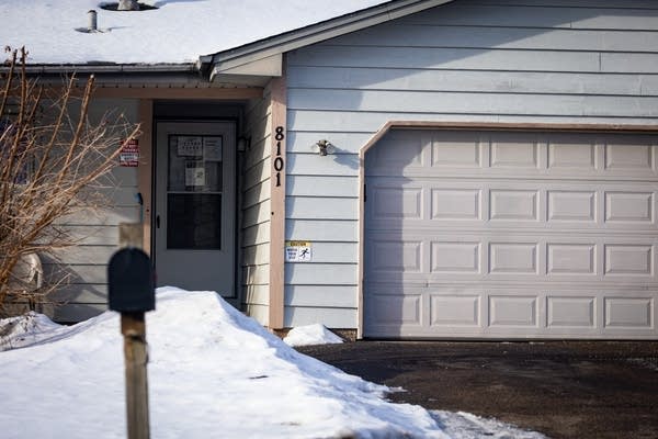 The front of a group home