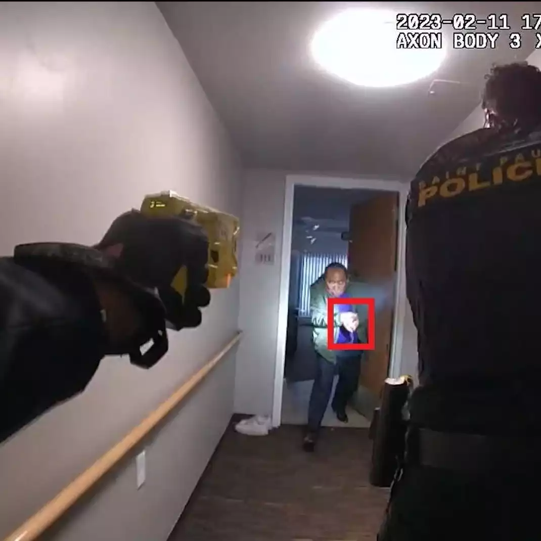 Bodycam video shows St. Paul police killing man approaching them with a  knife | MPR News