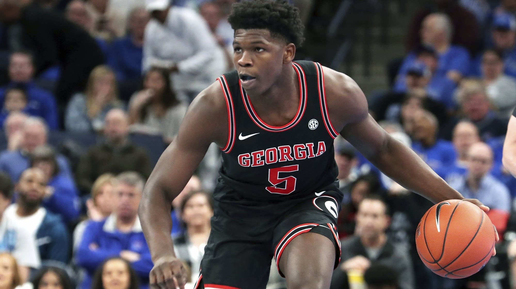 Wolves select Edwards with No. 1 pick in delayed NBA draft MPR News