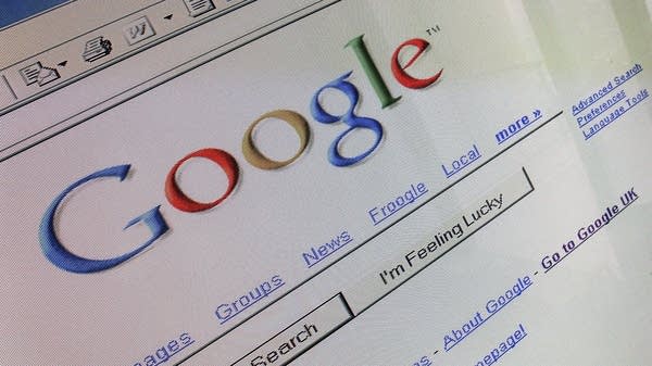 A close shot of the Google search engine from 2006 shows the word "Google" in multicolor letters and includes links for "groups," "news," "froogle," "local," "more," "search" and "i'm feeling lucky."