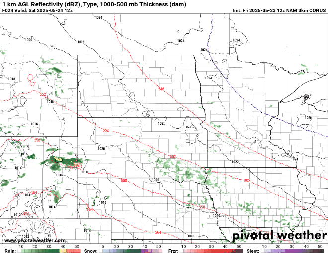 Forecast precipitation Saturday 7 a.m. to 10 p.m.