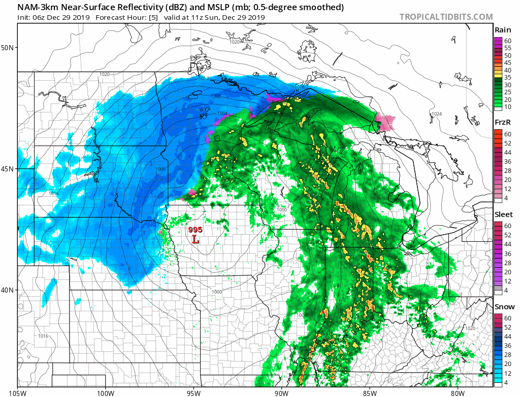 Rain showers at times for the metro, heavy snow parts of western and northern Minnesota today